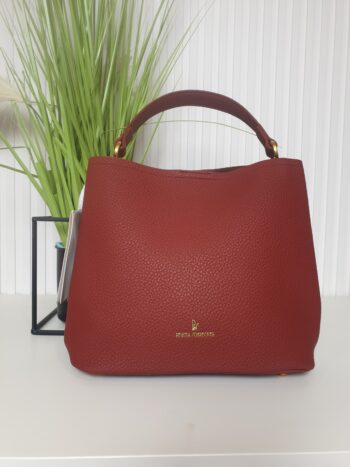 torebka, bordo, skóra ekologiczna,