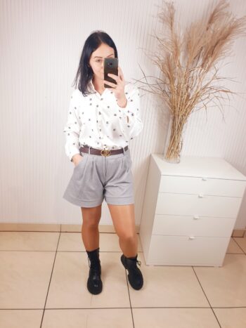 koszula, PurPura, zapinana na guziki, z długim rękawem