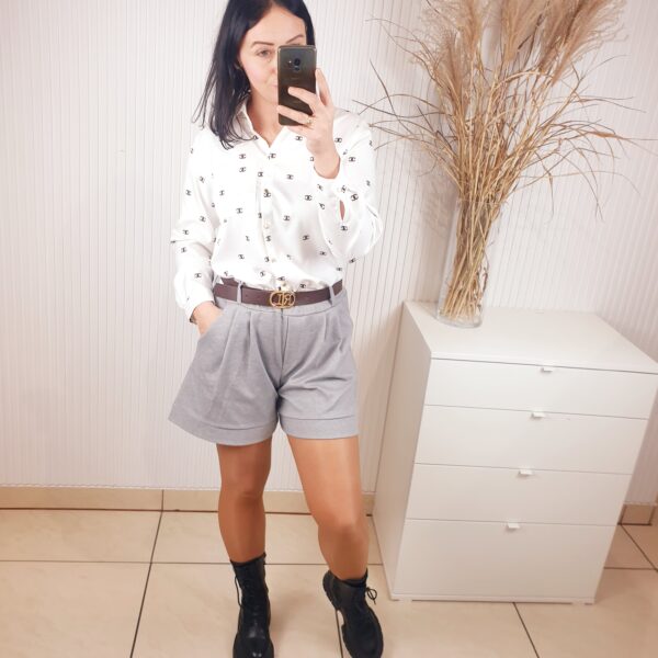 koszula, PurPura, zapinana na guziki, z długim rękawem