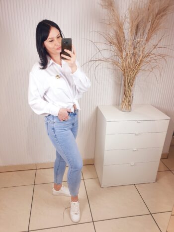 rurki, spodnie damskie, spodnie jeansowe,push up, z kieszeniami